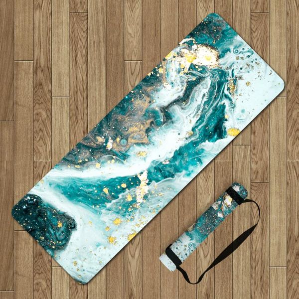 yoga mats 185 * 68cm 1.5mm natural rubber mat printed women fitness pilates gym exercise healthy tapete
yoga mats 185 * 68cm 1.5mm natural rubber mat printed women fitness pilates gym exercise healthy tapete