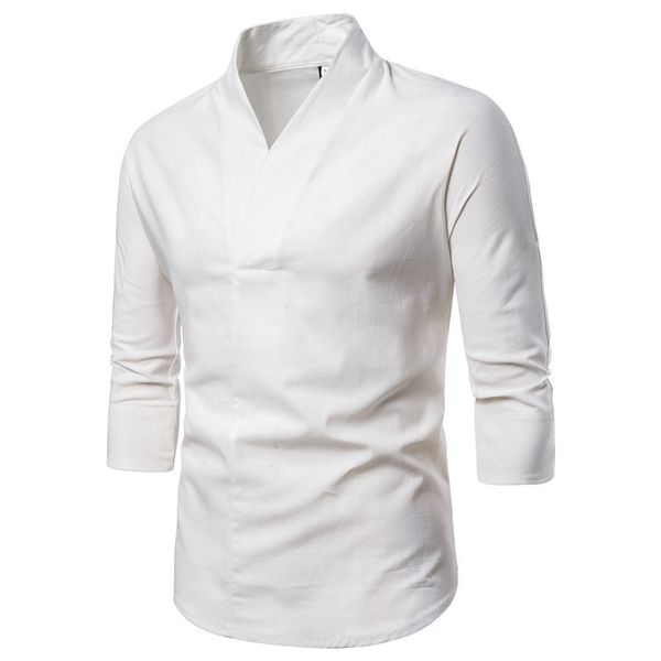men's shirts 2021 ummer caual cotton hemp quarter leeve t- large embroidered, White;black
men's shirts 2021 ummer caual cotton hemp quarter leeve t- large embroidered, White;black