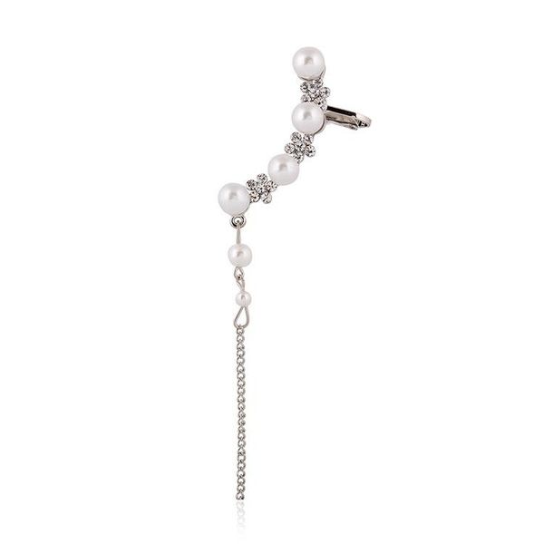 clip-on & screw back personality women fashion simulated-pearl tassel alloy clip earrings cute style girls crystal snowflake ear bones cuff, Silver
clip-on & screw back personality women fashion simulated-pearl tassel alloy clip earrings cute style girls crystal snowflake ear bones cuff, Silver
