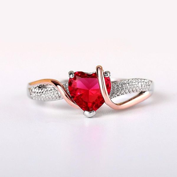 wedding rings women's trendy jewelry dazzling stone large modern heart-shape ring fashion red zircon creatively gift, Slivery;golden
wedding rings women's trendy jewelry dazzling stone large modern heart-shape ring fashion red zircon creatively gift, Slivery;golden