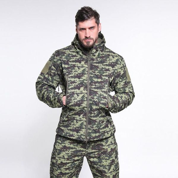 men's jackets men tactical softshell camouflage jacket outdoor waterproof windproof windbreaker winter hunt clothes army military, Black;brown
men's jackets men tactical softshell camouflage jacket outdoor waterproof windproof windbreaker winter hunt clothes army military, Black;brown