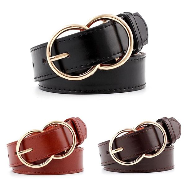 belts 3colors women fashion double ring belt gold buckle waist for lady jeans skinny thin leather straps, Black;brown
belts 3colors women fashion double ring belt gold buckle waist for lady jeans skinny thin leather straps, Black;brown