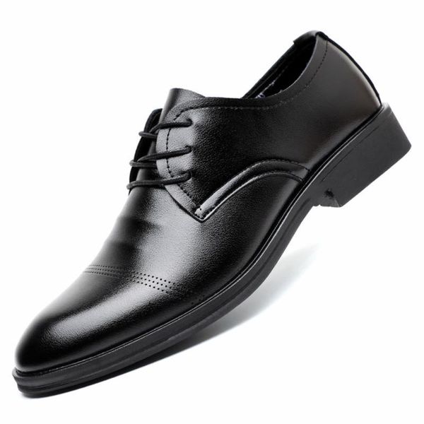 dress shoes 2021 spring autumn men's youth leisure business pointed comfortable breathable low lace up single, Black
dress shoes 2021 spring autumn men's youth leisure business pointed comfortable breathable low lace up single, Black