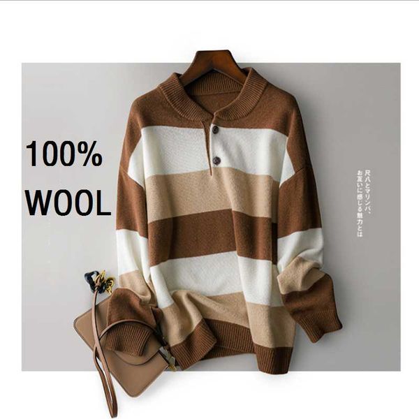 women's sweaters wool oversized brown t shirt thick stripped sweatershirt vintage t-shirts sweatshirts baggy pullover women 2021 autum, White;black
women's sweaters wool oversized brown t shirt thick stripped sweatershirt vintage t-shirts sweatshirts baggy pullover women 2021 autum, White;black