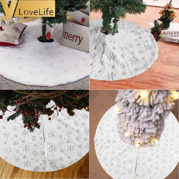 christmas decorations 90cm/122cm tree skirt luxury faux fur white for xmas party holiday1
christmas decorations 90cm/122cm tree skirt luxury faux fur white for xmas party holiday1