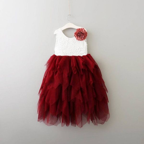 girl's dress retail summer girl princs flower tiered tulle sleevels girls maxi for wedding party beach 2-7y e15163 2tfk, Red;yellow
girl's dress retail summer girl princs flower tiered tulle sleevels girls maxi for wedding party beach 2-7y e15163 2tfk, Red;yellow
