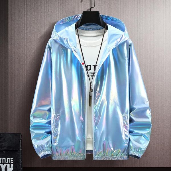men's jackets shiny hooded sun protection clothing summer glossy thin jacket men fashion street waterproof windbreaker coat outerwear m, Black;brown
men's jackets shiny hooded sun protection clothing summer glossy thin jacket men fashion street waterproof windbreaker coat outerwear m, Black;brown