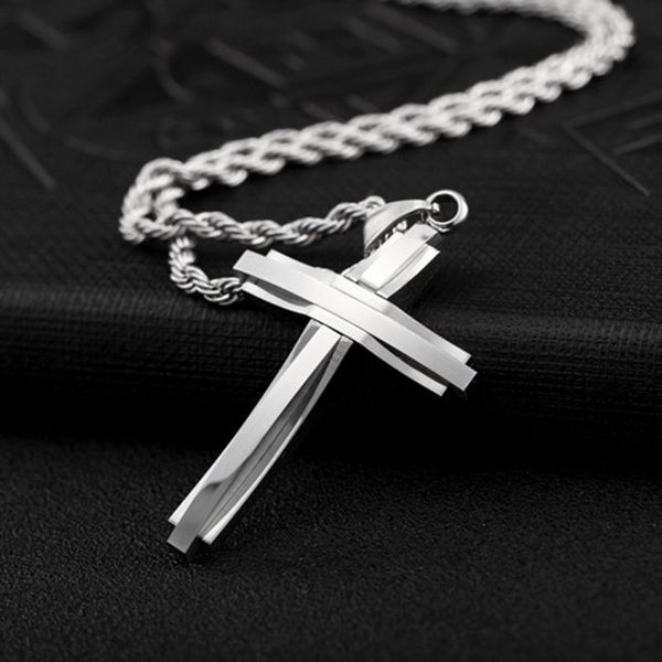 pendant necklaces stainless steel necklace cross curb cuban chain choker women men hip hop rock jewelry cadena acero inoxidable, Silver
pendant necklaces stainless steel necklace cross curb cuban chain choker women men hip hop rock jewelry cadena acero inoxidable, Silver