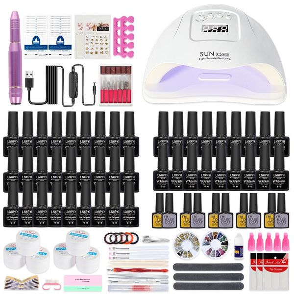 nail art kits manicure set 45 color gel polish kit with114w/54w uv led lamp electric drills tool tools
nail art kits manicure set 45 color gel polish kit with114w/54w uv led lamp electric drills tool tools