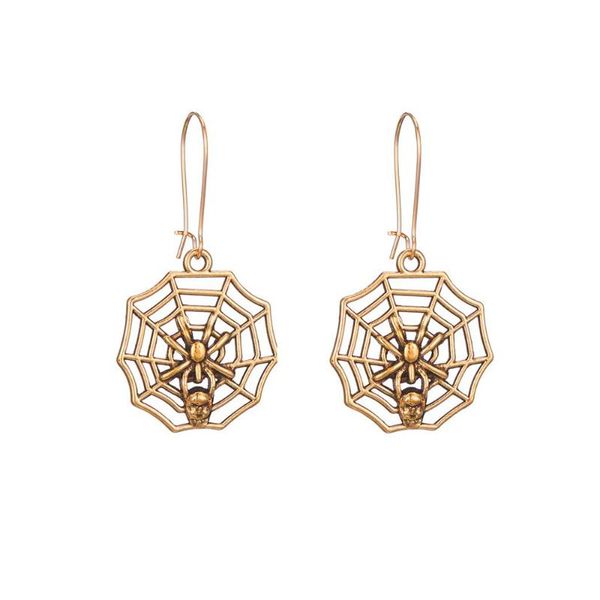 stud factory direct sales european and american halloween ear ornaments alloy simple geometric hollow spider web earrings, Golden;silver
stud factory direct sales european and american halloween ear ornaments alloy simple geometric hollow spider web earrings, Golden;silver
