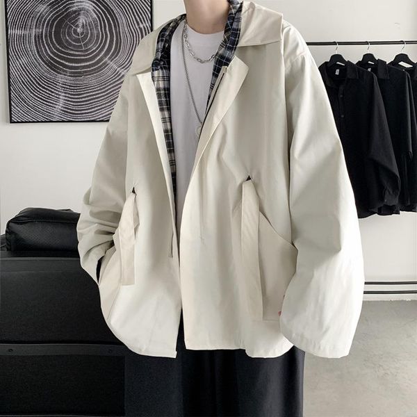 men's jackets japanese fashion jacket men clothing 2021 zip up for military wind breaker, Black;brown
men's jackets japanese fashion jacket men clothing 2021 zip up for military wind breaker, Black;brown