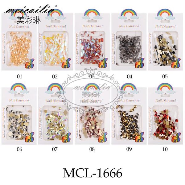 mixed shapes 100pcs crystal ab nail art rhinestones flat back strass shiny glass stones gems for 3d diy manicure decorations, Silver;gold
mixed shapes 100pcs crystal ab nail art rhinestones flat back strass shiny glass stones gems for 3d diy manicure decorations, Silver;gold