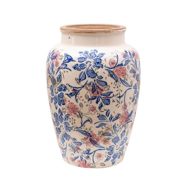 vases vintage crackle glaze distressed pink blue classical pattern ceramic vase artificial flower combination bouquet home furnishings
vases vintage crackle glaze distressed pink blue classical pattern ceramic vase artificial flower combination bouquet home furnishings