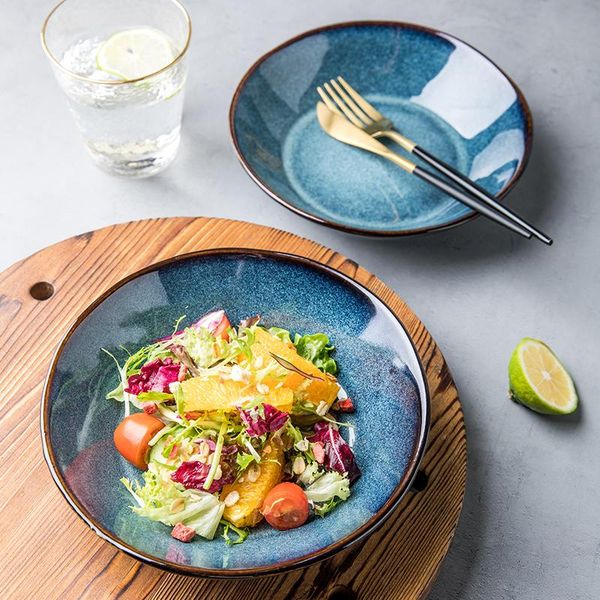 dishes & plates ins retro style shallow bowl deep plate 7.5 inch sydney blue irregular art home european ceramic rice dish
dishes & plates ins retro style shallow bowl deep plate 7.5 inch sydney blue irregular art home european ceramic rice dish