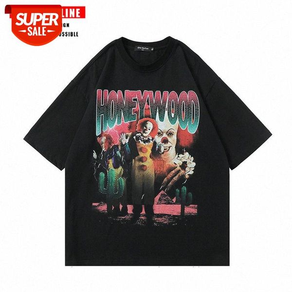 european and american retro hip-hop printed short-sleeved t-shirt men women street loose bf lazy couple tee shirt #n48y, White;black
european and american retro hip-hop printed short-sleeved t-shirt men women street loose bf lazy couple tee shirt #n48y, White;black