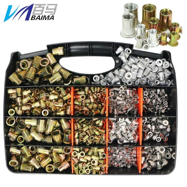 pneumatic tools 900/1200/1450pcs multi specification m3-m12 manual rivet gun accessories iron / aluminum stainless steel nut group
pneumatic tools 900/1200/1450pcs multi specification m3-m12 manual rivet gun accessories iron / aluminum stainless steel nut group