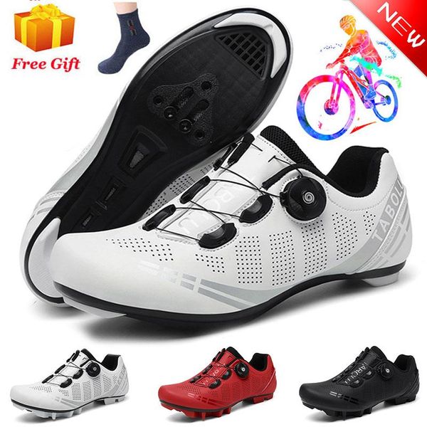 sapatilha mtb road cycling shoes self-locking sneakers bicycle sport cleats racing footwear, Black
sapatilha mtb road cycling shoes self-locking sneakers bicycle sport cleats racing footwear, Black