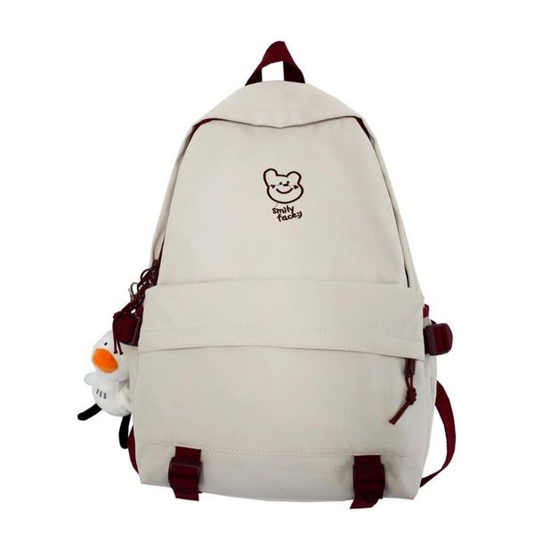 cute schoolbag student simple large-capacity backpack bookbag for women and men teenagers
cute schoolbag student simple large-capacity backpack bookbag for women and men teenagers