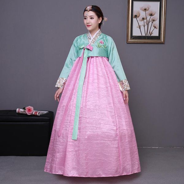women south korean traditional costume female ancient kroean hanbok dress vintage ladies national dance 89 ethnic clothing, Red
women south korean traditional costume female ancient kroean hanbok dress vintage ladies national dance 89 ethnic clothing, Red