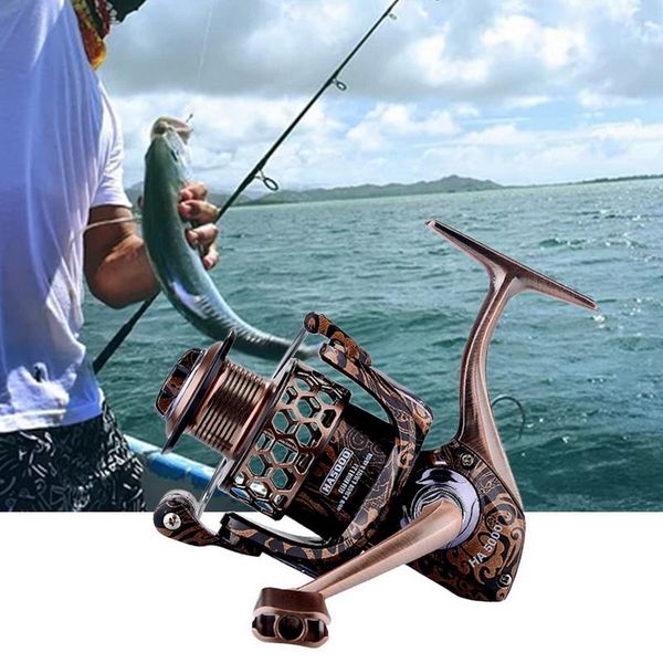 spinning fishing reel 160g weight ha1000-7000 spool seawater quality metal wheel stainless steel bearing molinete pesca baitcasting reels
spinning fishing reel 160g weight ha1000-7000 spool seawater quality metal wheel stainless steel bearing molinete pesca baitcasting reels