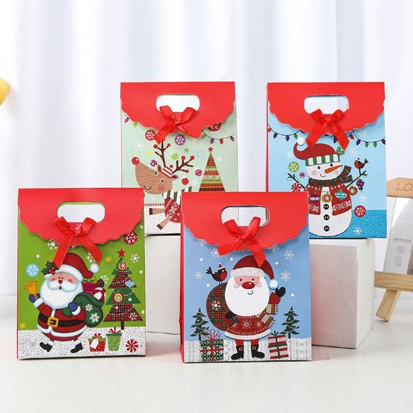 gift wrap 1pcs christmas bag xms candy bow packing snowflake snowman santa claus red paper year 2022 packaging
gift wrap 1pcs christmas bag xms candy bow packing snowflake snowman santa claus red paper year 2022 packaging