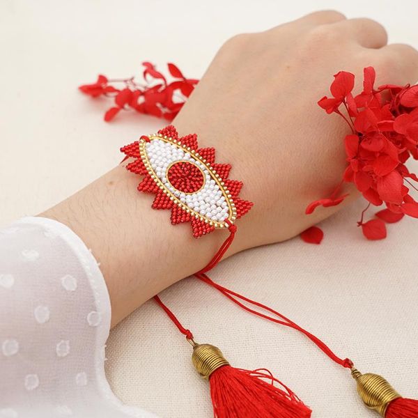 charm bracelets go2boho evil eye bracelet miyuki tassel for women gift red beads pulseras jewelry factory handmade woven jewellery, Golden;silver
charm bracelets go2boho evil eye bracelet miyuki tassel for women gift red beads pulseras jewelry factory handmade woven jewellery, Golden;silver