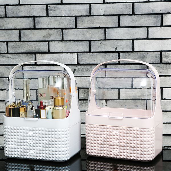 cosmetic bag domestic acrylic large capacity case dustproof waterproof home storage cosmetics hard shell
cosmetic bag domestic acrylic large capacity case dustproof waterproof home storage cosmetics hard shell