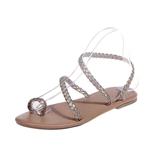 sandals 2021 women's plus size european and american style summer lightweight casual comfortable flat-bottomed with toe, Black
sandals 2021 women's plus size european and american style summer lightweight casual comfortable flat-bottomed with toe, Black
