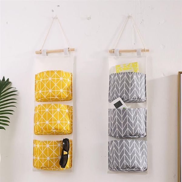 hanging storage bag 3-pocket splash-proof door pocket organizer wall pouch cosmetic toys boxes & bins
hanging storage bag 3-pocket splash-proof door pocket organizer wall pouch cosmetic toys boxes & bins