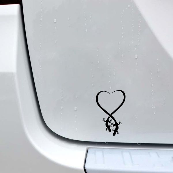 9*13.9cm funny love heart lizards vinyl decor car modelling stickers accessories black
9*13.9cm funny love heart lizards vinyl decor car modelling stickers accessories black