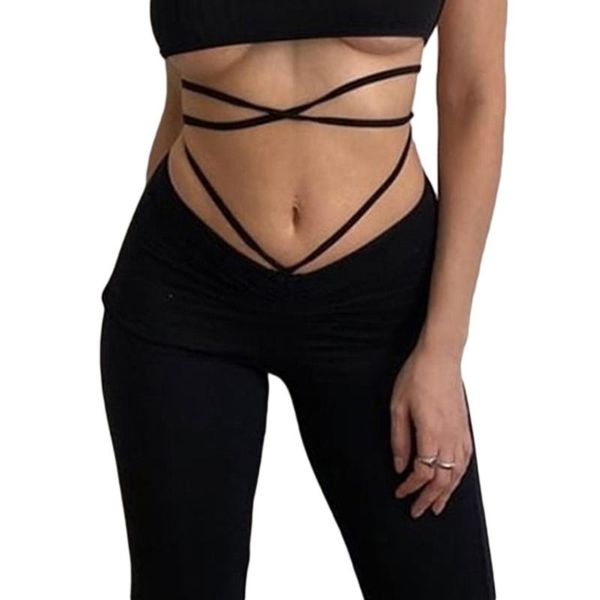 women's pants & capris slim high waist thin bandage straight female quality activity trousers kpop street leisure party, Black;white
women's pants & capris slim high waist thin bandage straight female quality activity trousers kpop street leisure party, Black;white