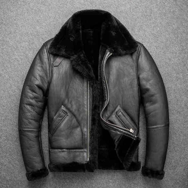 bomber b3 borreguit men's et, classic european leather coat, winter warm clothing, 2cm wool sheep, delivery, Black
bomber b3 borreguit men's et, classic european leather coat, winter warm clothing, 2cm wool sheep, delivery, Black