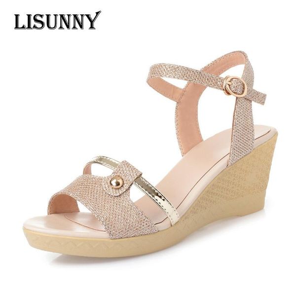 women sandals summer shoes 2021 fashion platform wedges heels for gold basic sandal footwear, Black
women sandals summer shoes 2021 fashion platform wedges heels for gold basic sandal footwear, Black