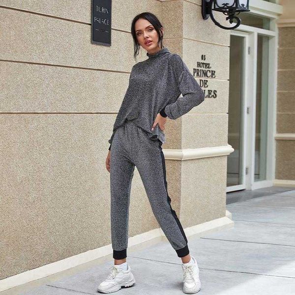 women's t-shirt fashion wear leisure high elastic silk long sleeve street round neck sports two piece set v5e5, White
women's t-shirt fashion wear leisure high elastic silk long sleeve street round neck sports two piece set v5e5, White