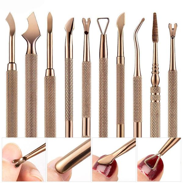 nail art kits 13 styles retro bronze cuticle pusher cleaning dead skin cut gel polish remover stainless steel manicure pedicure care tool
nail art kits 13 styles retro bronze cuticle pusher cleaning dead skin cut gel polish remover stainless steel manicure pedicure care tool