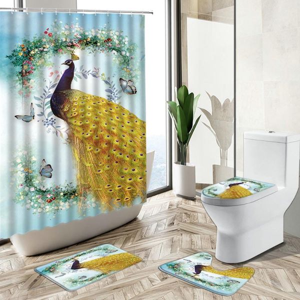 color peacocks feather print shower curtain plant flower butterfly home decor bath mat toilet lid cover flannel bathroom carpet curtains
color peacocks feather print shower curtain plant flower butterfly home decor bath mat toilet lid cover flannel bathroom carpet curtains