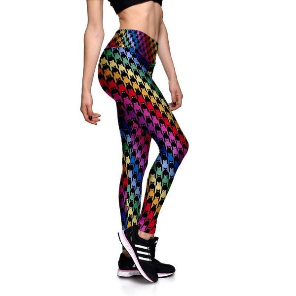 women's leggings fashion women spandex high waist color game gradient avatar digital print push up stretch pants, Black
women's leggings fashion women spandex high waist color game gradient avatar digital print push up stretch pants, Black