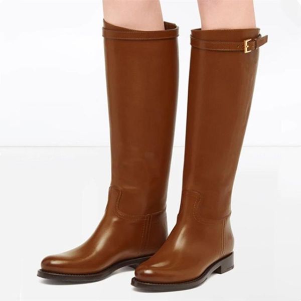 boots buckle strap western lady's low heel knee high round toe slip on genuine leather upper winter s booty size 46, Black
boots buckle strap western lady's low heel knee high round toe slip on genuine leather upper winter s booty size 46, Black