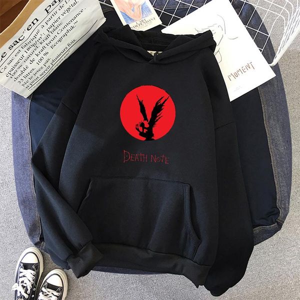 men's hoodies & sweatshirts death note men kawaii streetwear funny harajuku winter warm fashion japanese anime drop, Black
men's hoodies & sweatshirts death note men kawaii streetwear funny harajuku winter warm fashion japanese anime drop, Black