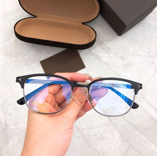 luxury designer glasses tf5381 titanium half-frame can be customized into precription eyewear myopia hyperopic progressive glasses 1.74 anti, White;black
luxury designer glasses tf5381 titanium half-frame can be customized into precription eyewear myopia hyperopic progressive glasses 1.74 anti, White;black