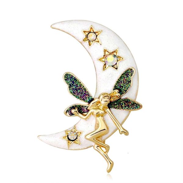 selling creative new oil dripping brooch banquet suit with brooch jewelry moonlight girl pin, Gray
selling creative new oil dripping brooch banquet suit with brooch jewelry moonlight girl pin, Gray