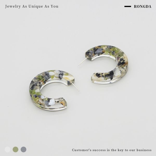 qingdao jewelry creative new simple c-shaped semicircle 925 silver pin female resin earrings, Black
qingdao jewelry creative new simple c-shaped semicircle 925 silver pin female resin earrings, Black