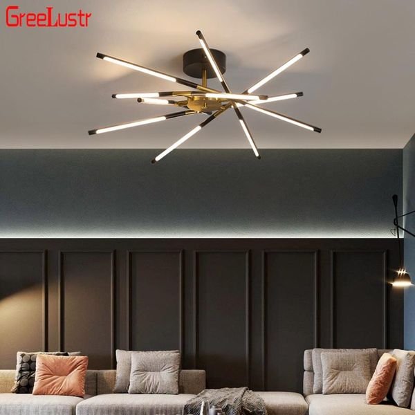 ceiling lights brief design gold metal led lamp modern black home deco living room plafond lustres surface mounted fashion luminaire
ceiling lights brief design gold metal led lamp modern black home deco living room plafond lustres surface mounted fashion luminaire