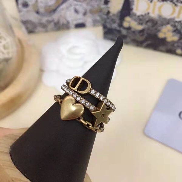fashion gold letter love rings bague for lady cd three in one suit jewelry cluster ring, Golden;silver
fashion gold letter love rings bague for lady cd three in one suit jewelry cluster ring, Golden;silver