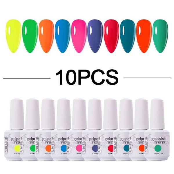 nail gel 10pcs/set polish uv led soak off professional kit for design enhancer varnish art fluorescent color, Red;pink
nail gel 10pcs/set polish uv led soak off professional kit for design enhancer varnish art fluorescent color, Red;pink