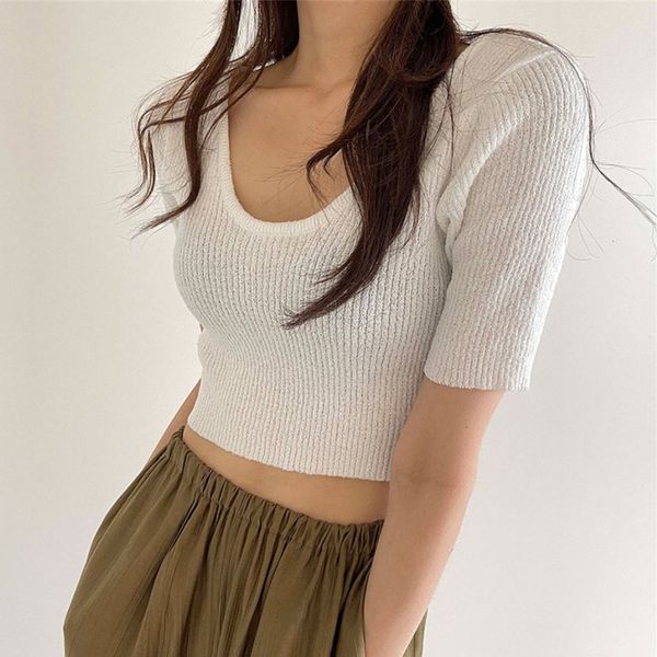 women's sweaters hzirip ladies'sweater for the summer, high-waisted shirts, elastic, short sleeve, sexy, stylish, 2zvl, White;black
women's sweaters hzirip ladies'sweater for the summer, high-waisted shirts, elastic, short sleeve, sexy, stylish, 2zvl, White;black