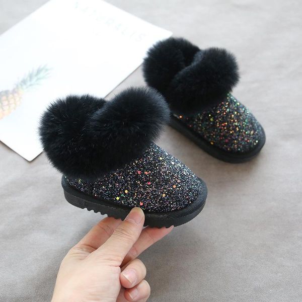 boots baby winter snow little girls fashion bling sequins warm infant plush toddler soft shoes, Black;grey
boots baby winter snow little girls fashion bling sequins warm infant plush toddler soft shoes, Black;grey