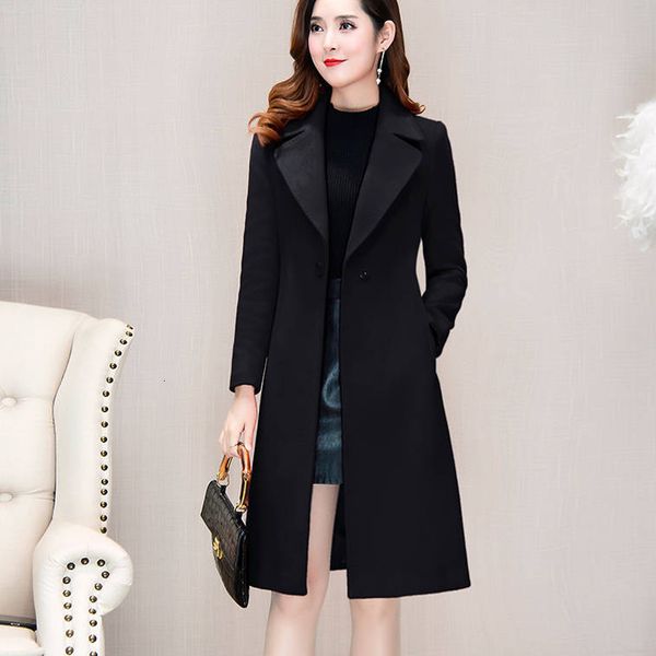 women's wool & blends women woollen overcoat mid length over knee autumn winter waist suit collar red black khaki coat 4j10
women's wool & blends women woollen overcoat mid length over knee autumn winter waist suit collar red black khaki coat 4j10