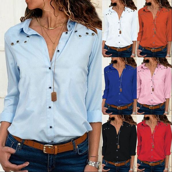 spring elegant womens shirt pure long sleeve women blouse chiffon turn down collar blouses office v neck shirts blusas, White
spring elegant womens shirt pure long sleeve women blouse chiffon turn down collar blouses office v neck shirts blusas, White