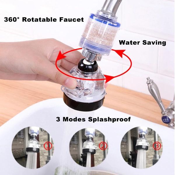 link 360 rotating splashproof chlorine removal filter aerator sink head water purify faucet 3 mode saving other faucets, showers & accs
link 360 rotating splashproof chlorine removal filter aerator sink head water purify faucet 3 mode saving other faucets, showers & accs